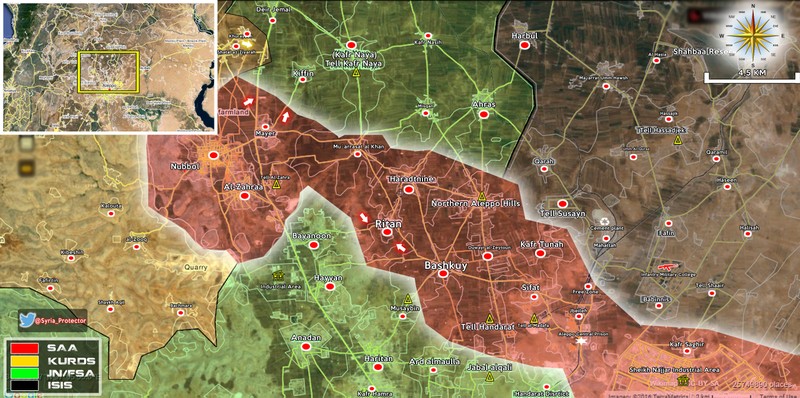 Sư đoàn cơ giới Syria quyết chiếm thị trấn Bayyanoun