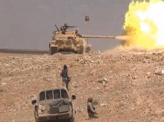 Lực lượng Tiger, Diều hâu Sa mạc phong tỏa đường tiếp vận IS ở Palmyra