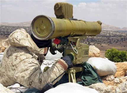 Video: Chiến thuật mới của binh sĩ Syria, săn khủng bố bằng ATGM