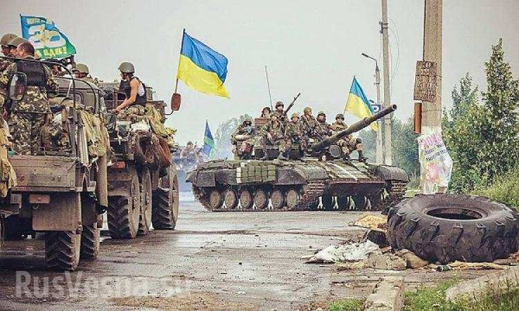 Lực lượng quân sự Kiev tăng cường binh lực ở Lugask