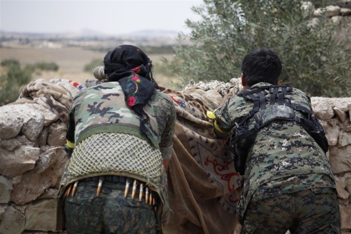 Binh sĩ lực lượng SDF ở Syria