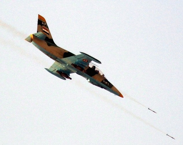 Không quân Syria tấn công (ảnh minh họa)