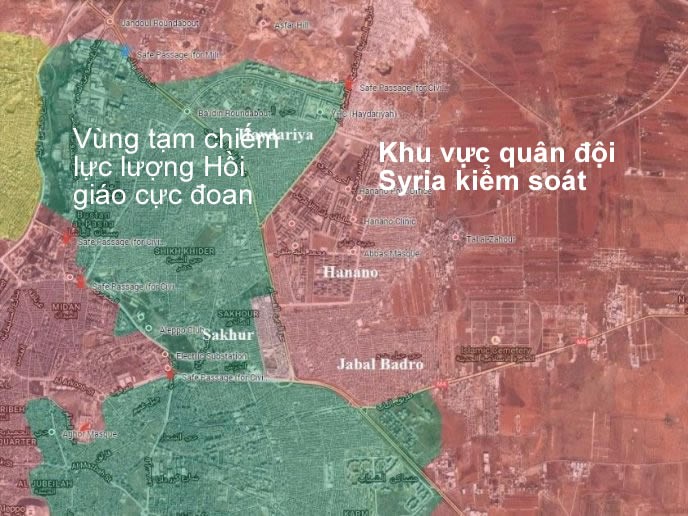 Quân đội Syria và các lực lượng đồng minh đã giành được hoàn toàn quận Jabal-Badro