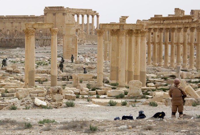 Thành phố cổ Palmyra sau khi giải phóng