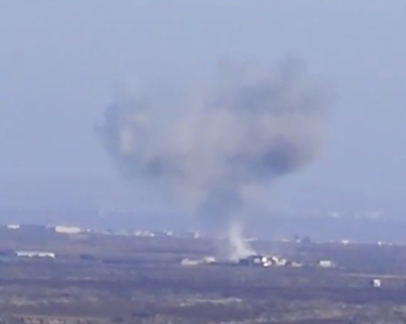 Một cuộc không kích trên địa phận tỉnh Idlib