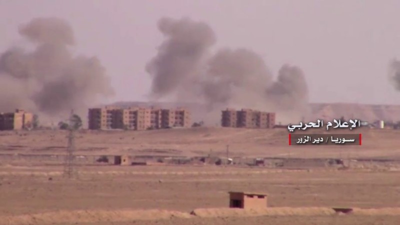 Không quân Nga - Syria không kích thành phố Deir Ezzor
