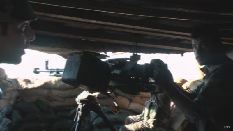 Chiến tuyến quân đội Syria phía tây Aleppo - ảnh video