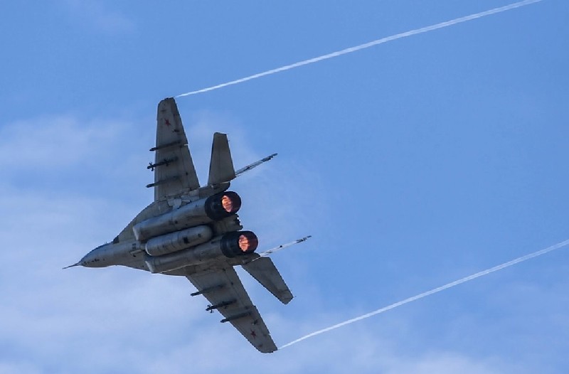 Máy bay MiG-29 trên chiến trường Syria - ảnh minh họa Masdar News