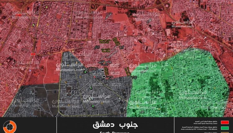IS tấn công vào chiến tuyến quân đội Syria ngày 14.12.2017 ảnh Muraselon