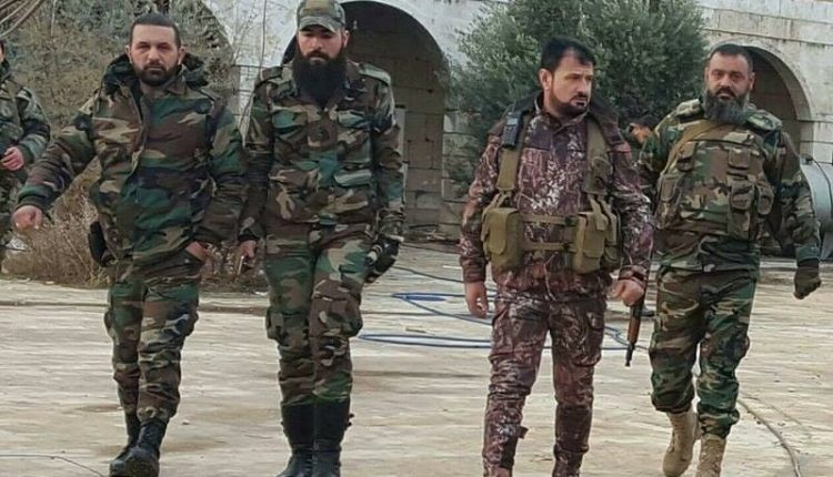 Các sĩ quan lực lượng Tiger chuẩn bị cho chiến trường Douma, Đông Ghouta. Ảnh minh họa Muraselon