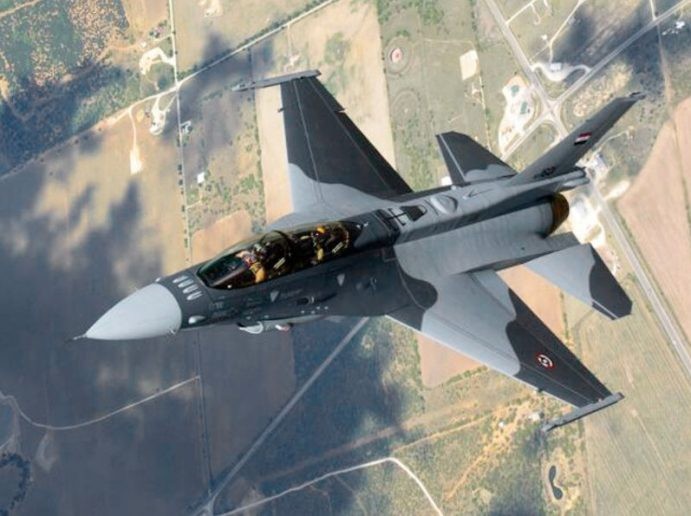 Máy bay chiến đấu không quân Iraq - ảnh minh họa Masdar News
