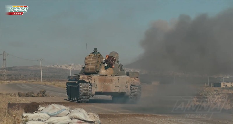 Sư đoàn Tiger giải phóng cao điểm Tal - Harrah. Ảnh video ANNA News