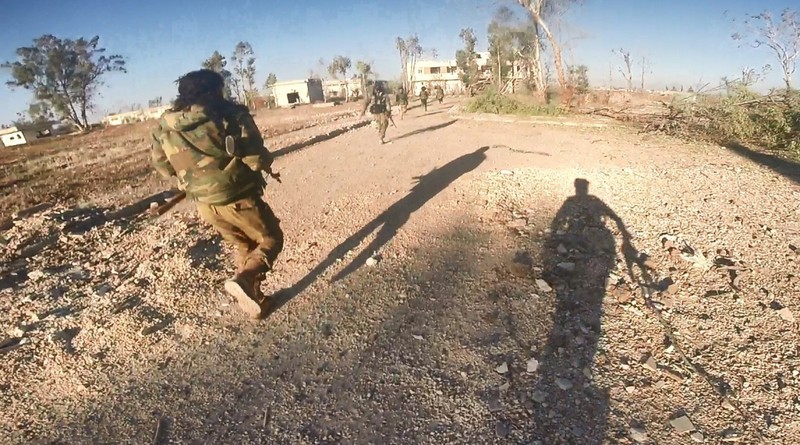 Các đơn vị quân đội Syria tấn công tiêu diệt IS ở Sweida. Ảnh minh họa South Front