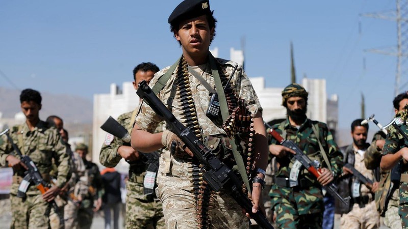 Chiến binh Houthi ở Yemen