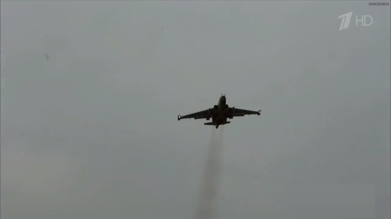 Không quân Nga không kích trên chiến trường Syria. Ảnh minh họa: South Front.