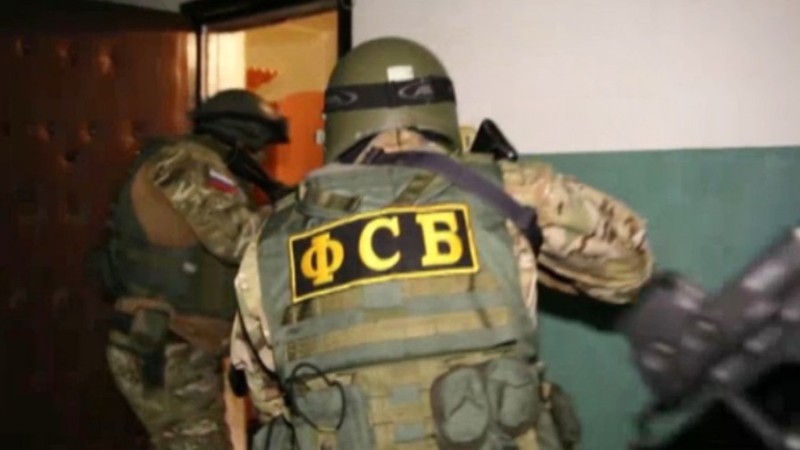 Lực lượng FSB Nga bắt giữ khủng bố IS ở Moscow. Ảnh minh họa: RT.