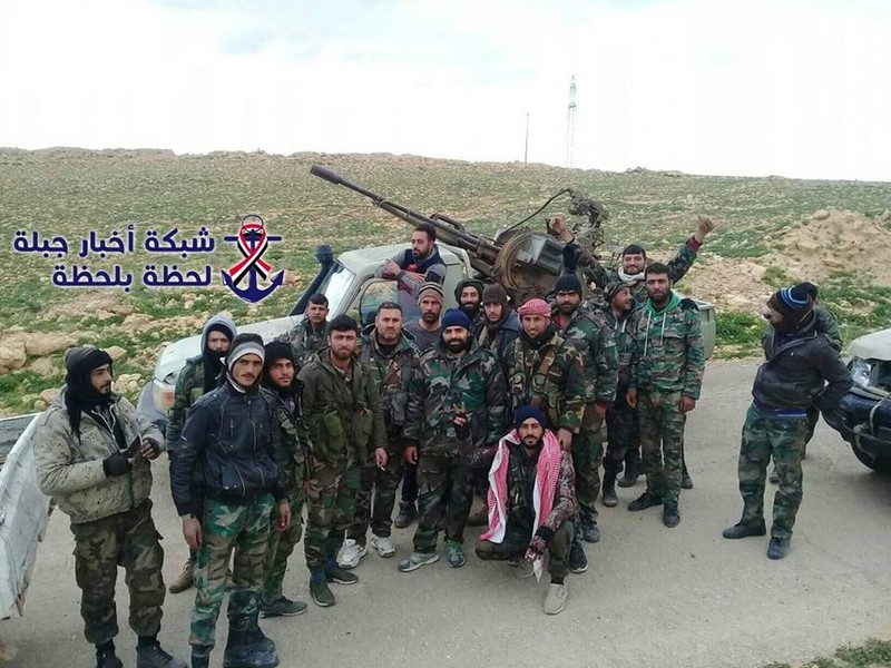 Binh sĩ quân đội Syria trên chiến trường Hama. Ảnh minh họa South Front.
