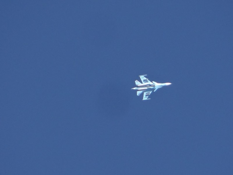 Máy bay chiến đấu không quân Nga trên chiến trường Idlib.
