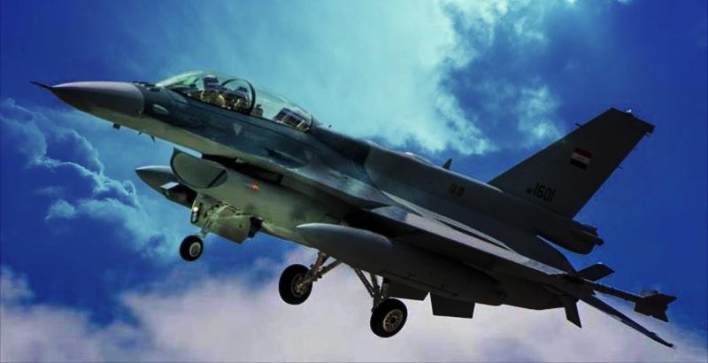 Máy bay chiến đấu đa năng F-16 không quân Iraq. Ảnh South Front