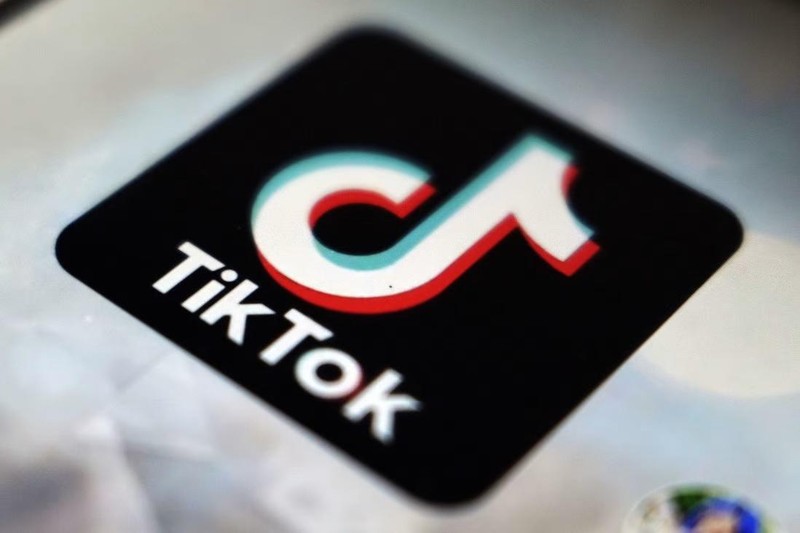 Logo ứng dụng TikTok ở Tokyo ngày 28/9/2020. Ảnh: AP