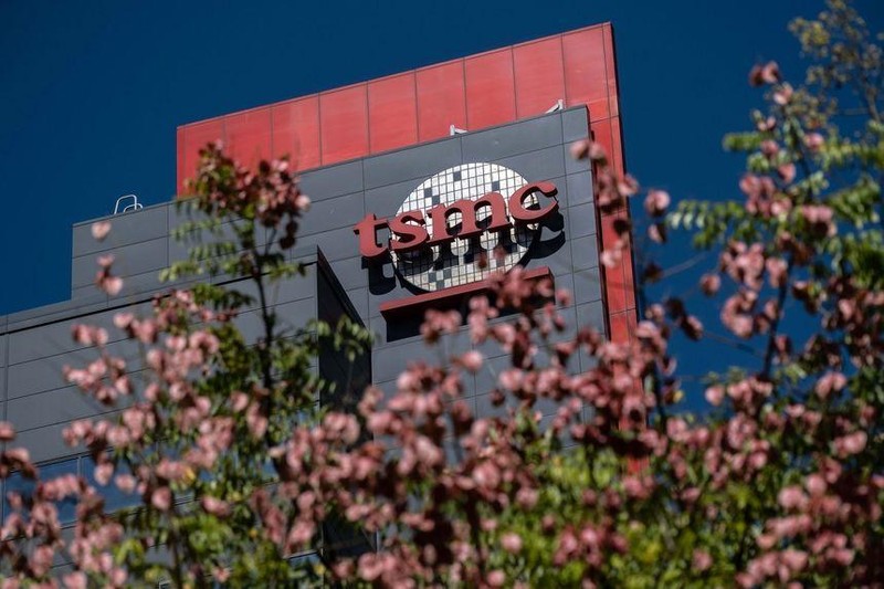 Công ty sản xuất linh kiện bán dẫn theo hợp đồng lớn nhất thế giới TSMC của Đài Loan. Ảnh WSJ.