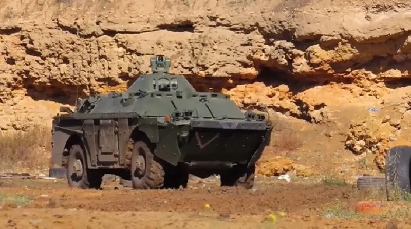 Xe thiết giáp trinh sát BRDM-2MS. Ảnh Military Leak