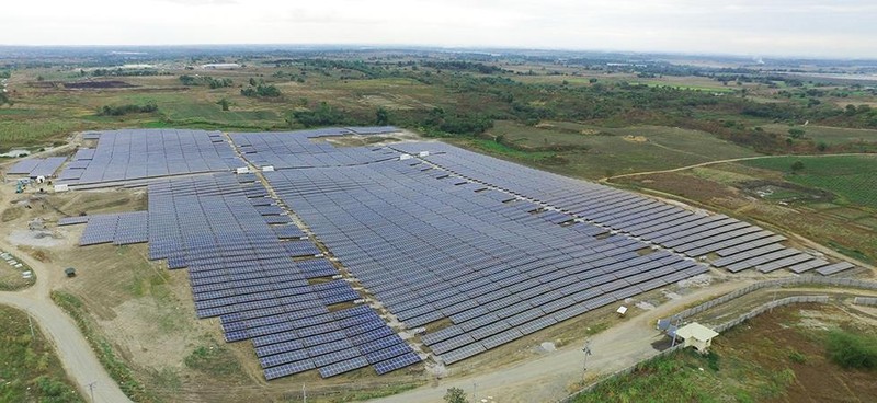 Cơ sở năng lượng mặt trời 100 MW, được đề xuất để cung cấp năng lượng cho nhà máy hydro xanh tiềm năng. Ảnh PV-Magazine