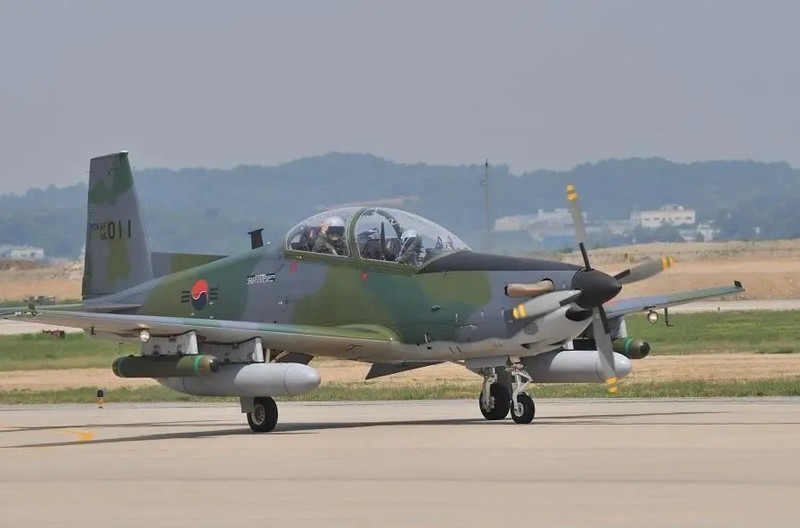 Máy bay tấn công hạng nhẹ KA-1 Hàn Quốc. Ảnh RT