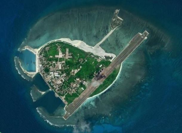 Đảo Phú Lâm thuộc quần đảo Hoàng Sa thuộc chủ quyền của Việt Nam hiện nay Trung Quốc đang chiếm đóng trái phép.