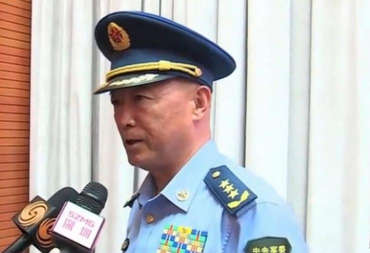 Mã Hiểu Thiên, Thượng tướng, Tư lệnh Không quân Trung Quốc. Ảnh: CCTV