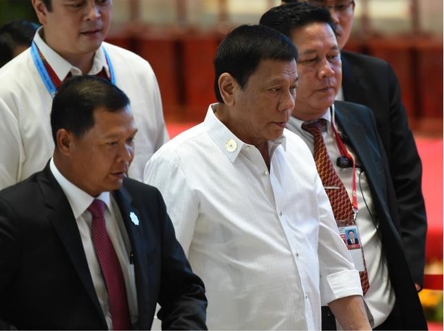 Tổng thống Philippines Rodrigo Duterte đã nhiều lần phát biểu không tốt về Mỹ. Ảnh: Đa Chiều.
