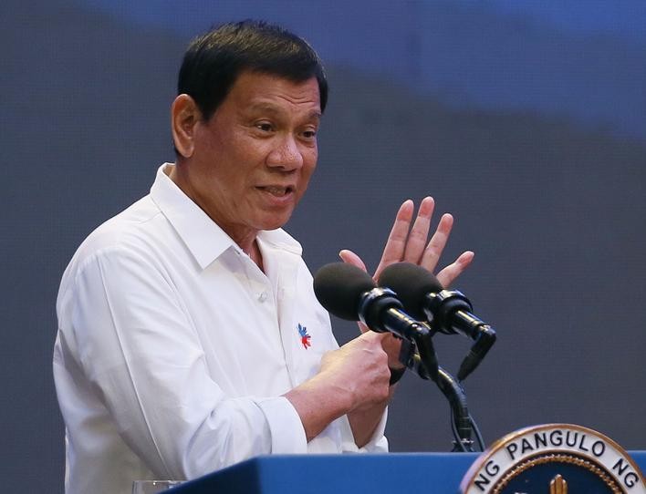 Tổng thống Philippines Rodrigo Duterte có nhiều thay đổi trong chính sách ngoại giao. Ảnh: TODAY online