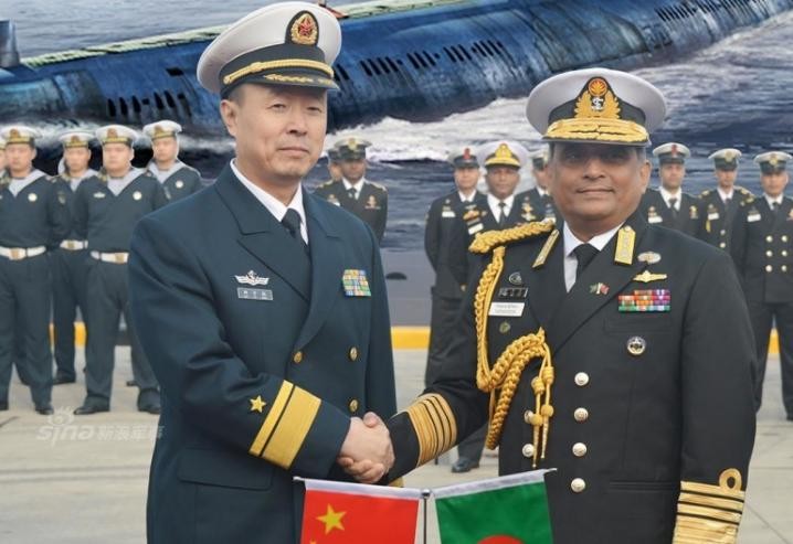 Bangladesh tiếp nhận tàu ngầm diesel-điện Type 035G cũ của Trung Quốc. Ảnh: Sina