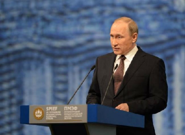 Tổng thống Nga Vladimir Putin. Ảnh: Tân Hoa xã/Cankao