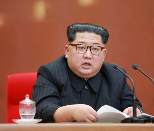 Nhà lãnh đạo Triều Tiên Kim Jong-un vừa đưa ra "đường lối chiến lược mới". Ảnh: Liberty Times Net.