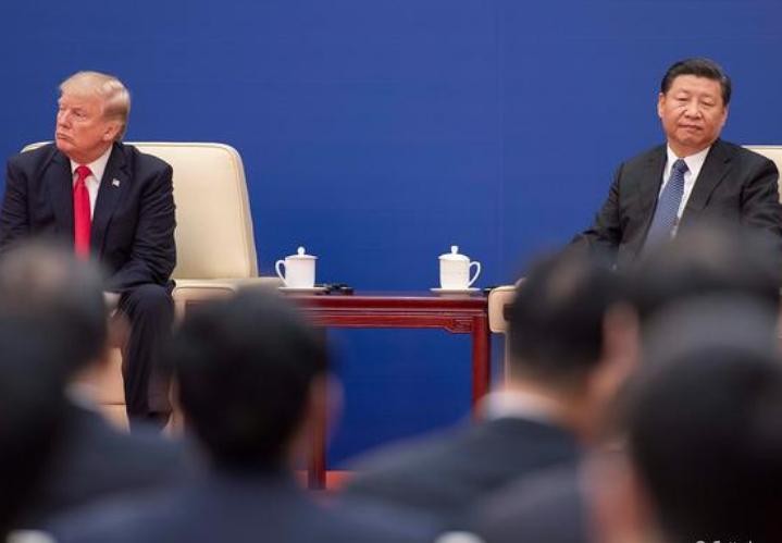 Tổng thống Mỹ Donald Trump và Chủ tịch Trung Quốc Tập Cận Bình. Ảnh: DW.