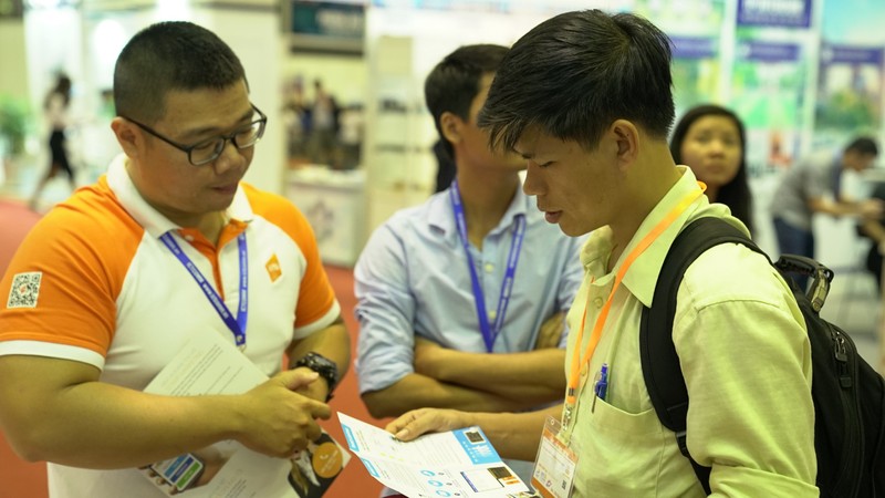 Sự kiện sự kiện ICT Comm 2018 diễn ra ở Trung tâm Hội chợ và Triển lãm Sài Gòn (Phú Mỹ Hưng), quận 7, TP.HCM.
