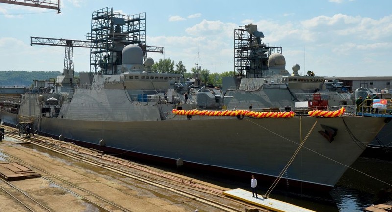 Cặp chiến hạm Gepard thứ hai của hải quân Việt Nam đang được Nga hoàn tất sẽ mạnh về năng lực chống ngầm