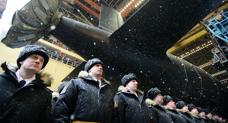 Tàu ngâm hạt nhân mang tên lửa đạn đạo liên lục địa của Nga