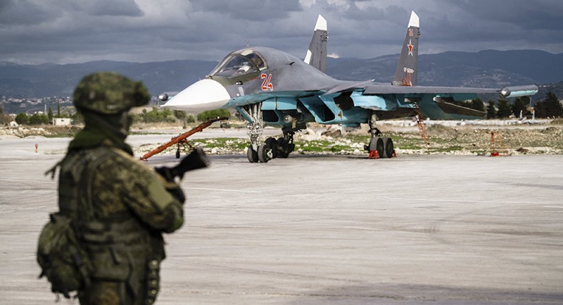 Cường kích Su-34 của Nga tham gia chiến dịch quân sự tại Syria