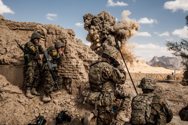 Lính Mỹ trên chiến trường Afghanistan