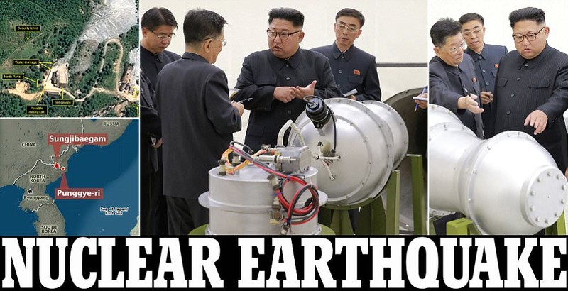 Tình hình bán đảo Triều Tiên tiếp tục tăng nhiệt khi Bình Nhưỡng tiếp tục thử hạt nhân và đạt bước tiến mới trong việc thu nhỏ đầu đạn hạt nhân