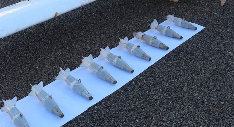 Loại bom thu được trong vụ bầy UAV tấn công căn cứ không quân Nga