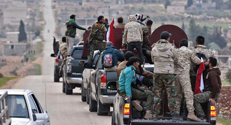 Dân quân Syria tiến vào địa phận Afrin ngăn đà tiến của quân Thổ Nhĩ Kỳ
