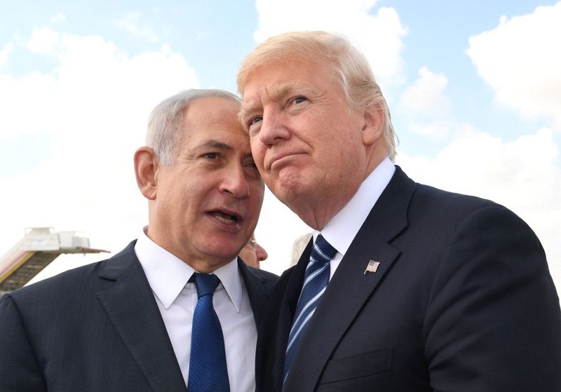 Tổng thống Mỹ Donald Trump và Thủ tướng Israel Netanyahu