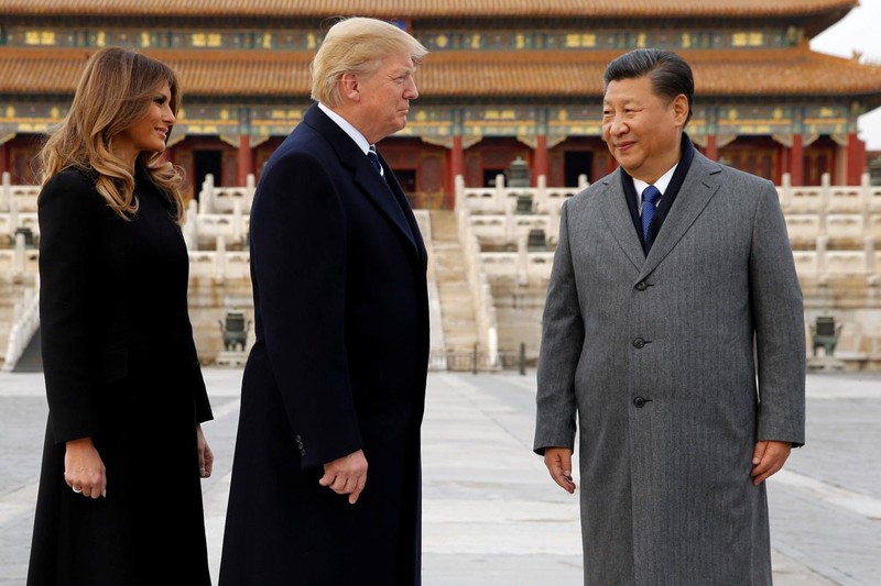 Ông Trump tới thăm Trung Quốc nhưng quyết không nương tay trong các vấn đề khúc mắc với Bắc Kinh