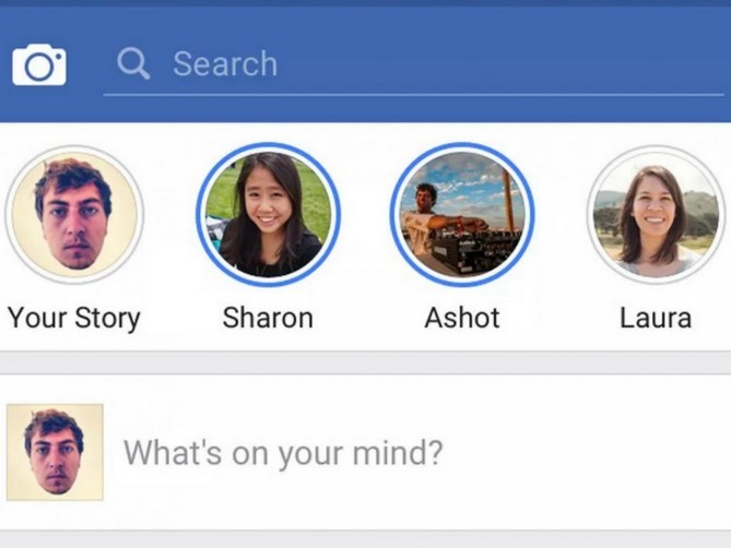 Facebook đang thử nghiệm Stories, giống Instagram Stories