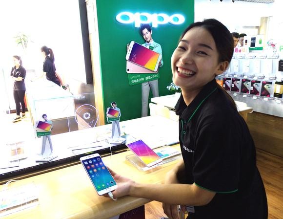 Oppo đang là nhãn hiệu smartphone bán chạy số 1 Trung Quốc