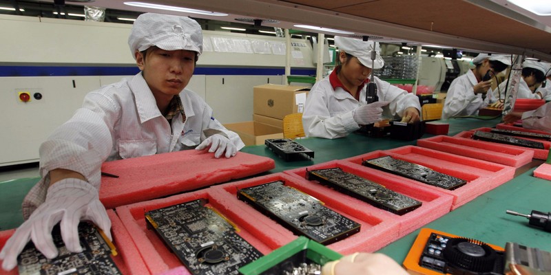 Foxconn là đối tác sản xuất iPhone chính của Apple