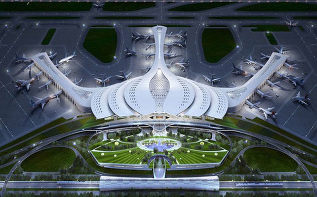 Thiết kế sân bay Long Thành.
